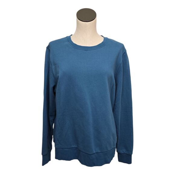 Artilect Systems Womens Crewneck Pullover Size‎ XL Teal Blue Outdoor Gorpcore - Picture 1 of 9
